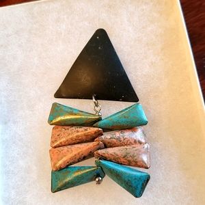 Handmade Metal Brooch